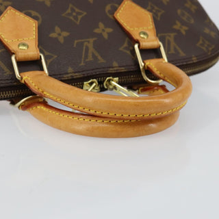 Louis Vuitton Alma Handbag Monogram Canvas