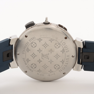 Louis Vuitton Tambour Quartz Watch Stainless Steel
