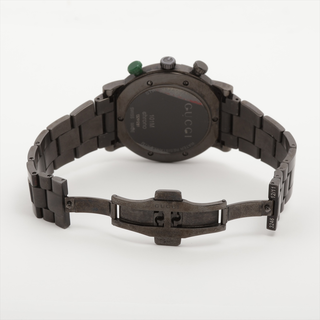 Gucci G-Chrono Chronograph Quartz Watch Stainless Steel and Leather