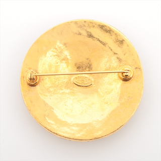 Chanel Vintage CC Clover Pendant Metal