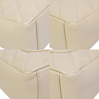 Chanel Petite Shopping Tote Quilted Caviar