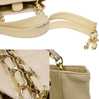 Chanel Petite Shopping Tote Quilted Caviar