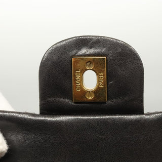 Chanel Vintage Classic Double Flap Bag Quilted Lambskin