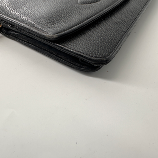 Chanel Logo Wallet on Chain Leather