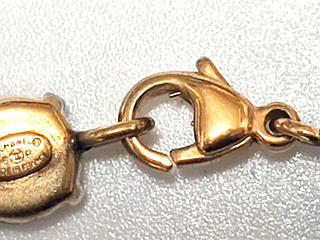 Chanel Vintage Charm Chain Bracelet Metal