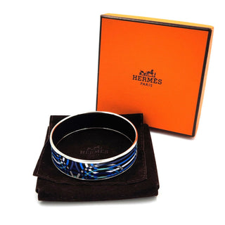 Hermès Enamel Bangle Bracelet