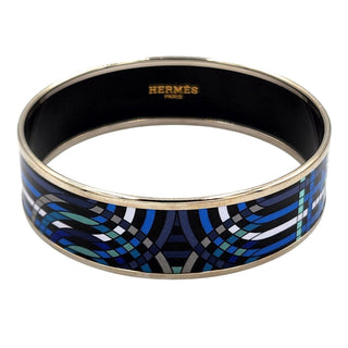 Hermès Enamel Bangle Bracelet