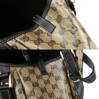 Gucci Abbey Shoulder Bag (Outlet) GG Coated Canvas