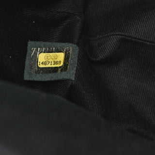 Chanel Vinyl Quilted Large In The Business Tote Black