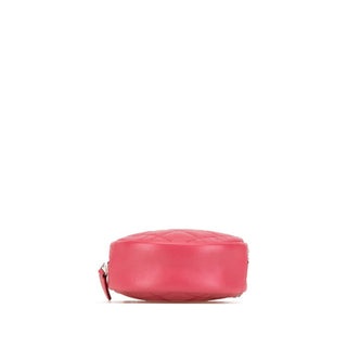 Chanel Round Mini Crossbody Coral