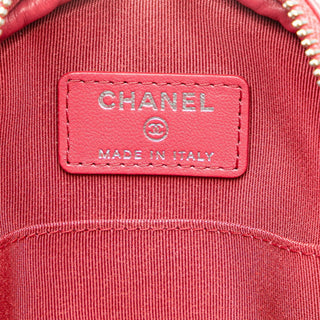 Chanel Round Mini Crossbody Coral