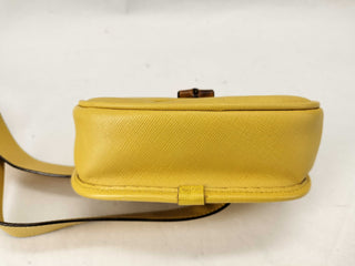 Gucci Front Zip Belt Bag GG Rubber Effect Leather