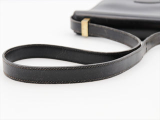 Hermes Vintage Shoulder Bag Embellished Leather