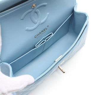 Chanel Timeless 23 Double Flap Baby Blue