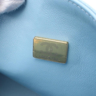 Chanel Timeless 23 Double Flap Baby Blue