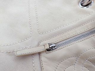 Chanel Shopper Tote Canvas