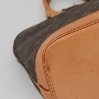 Louis Vuitton Alma Handbag Monogram Canvas