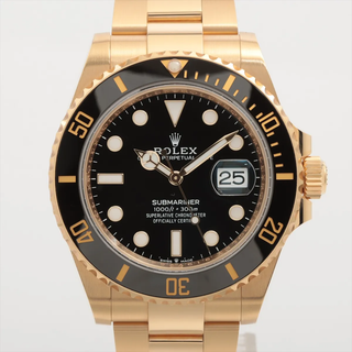 Rolex Oyster Perpetual Submariner Automatic Watch Yellow Gold and Cerachrom