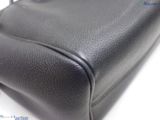 Celine Cuir Triomphe Cabas Drawstring Tote Leather