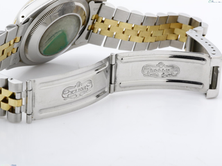 Rolex Oyster Perpetual Datejust Automatic Watch Stainless Steel and Yellow Gold