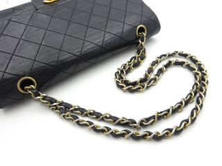 Chanel Vintage Classic Double Flap Bag Quilted Lambskin