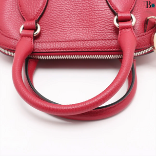 Gucci Convertible Dome Satchel Leather