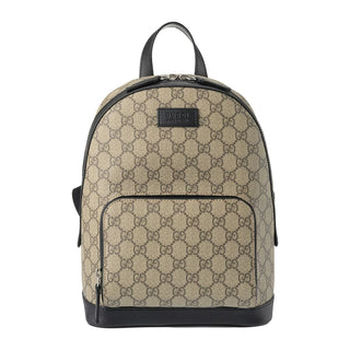 Gucci Front Pocket Backpack GG Coated Canvas