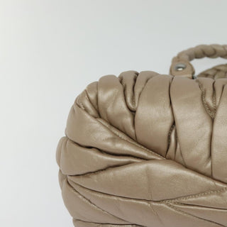 Miu Miu Coffer Convertible Satchel Matelasse Leather