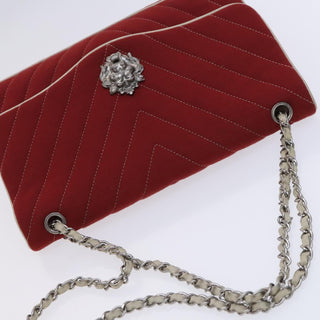 Chanel Chevron Quilted Leo Lion Single Flap Bag Jersey and leather