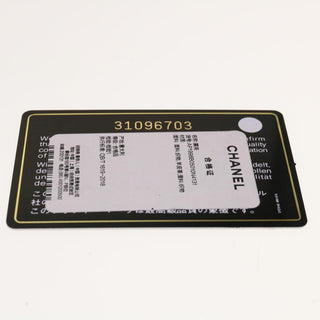 Chanel Classic Vanity Case with Chain Striped Raffia and Jute