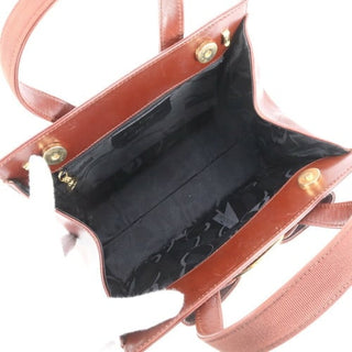 Salvatore Ferragamo Vara Bow Chain Evening Bag Patent