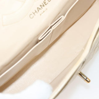 Chanel Vintage Square Classic Double Flap Bag Quilted Leather