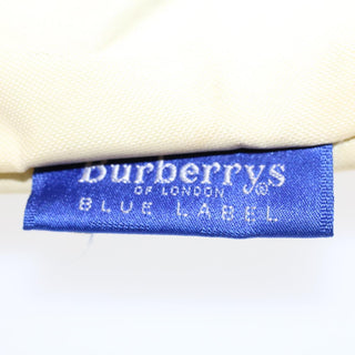 Burberry London Tote Vintage Check Canvas