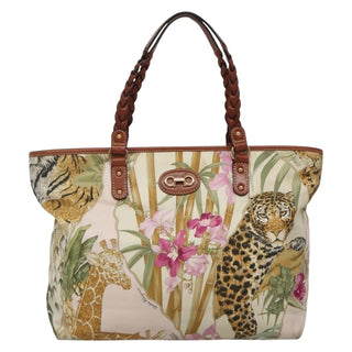 Salvatore Ferragamo Gancini Zip Pouch Leather