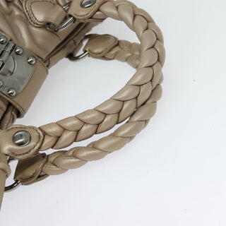 Miu Miu Coffer Convertible Satchel Matelasse Leather