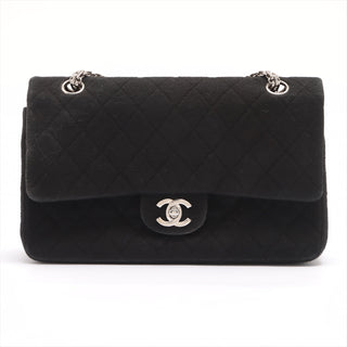 Chanel Timeless - Classic Double Flap Bag Woven Textile