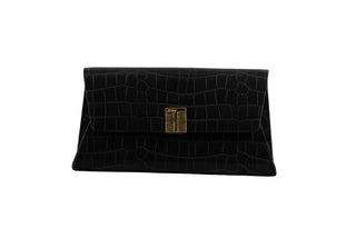 Tom Ford Flap Clutch Crocodile