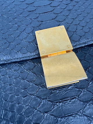 Celine Triomphe Shoulder Bag Python