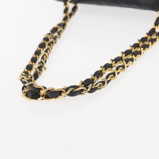 Chanel Vintage Square Classic Double Flap Bag Quilted Leather