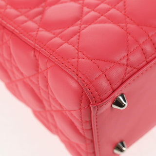 Christian Dior Lady Dior Bag Leather