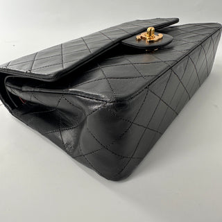 Chanel Timeless - Classic Double Flap Bag Pleated Chevron Calfskin