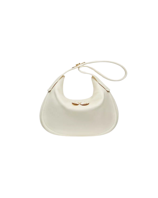 Valentino Garavani Ruffle Hobo Leather