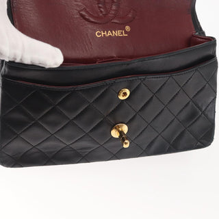 Chanel Vintage Classic Double Flap Bag Quilted Lambskin