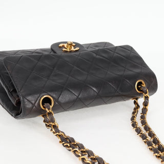 Chanel Vintage Classic Double Flap Bag Quilted Lambskin