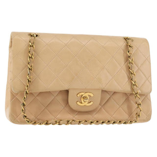 Chanel Vintage Classic Double Flap Bag Quilted Lambskin