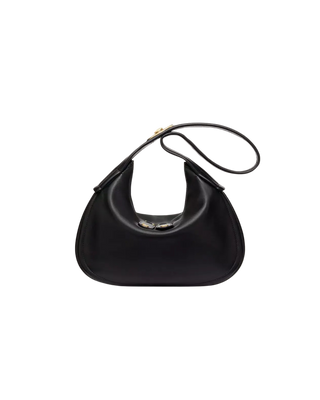 Valentino Garavani Ruffle Hobo Leather