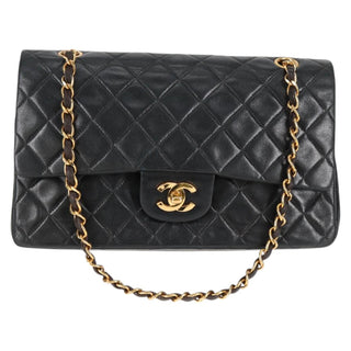Chanel Vintage Classic Double Flap Bag Quilted Lambskin