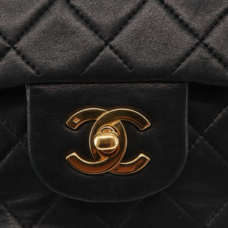 Chanel Vintage Classic Double Flap Bag Quilted Lambskin