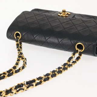 Chanel Vintage Classic Double Flap Bag Quilted Lambskin