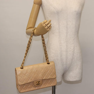 Chanel Vintage Classic Double Flap Bag Quilted Lambskin